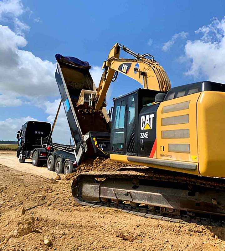 Location matériel chantier Terrassement / Remblais / Nivelage Rebais